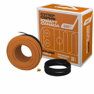 Греющий кабель IQ FLOOR CABLE 20 Вт/м - 150 м