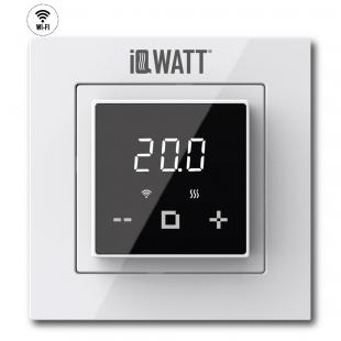 Электронный программируемый термостат IQ THERMOSTAT D black/white WI-FI